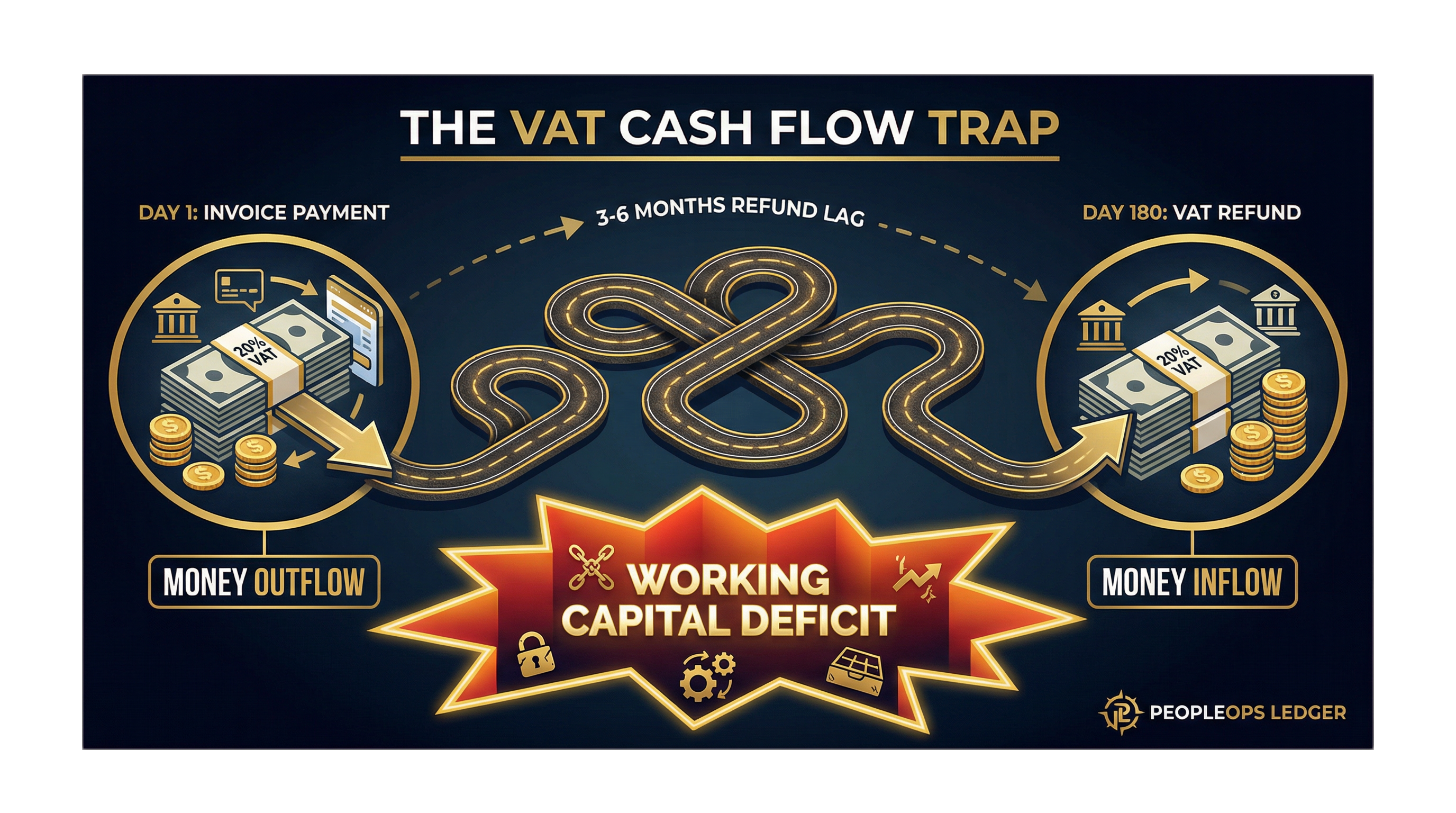 The VAT Cash Flow Trap: Working Capital Deficit